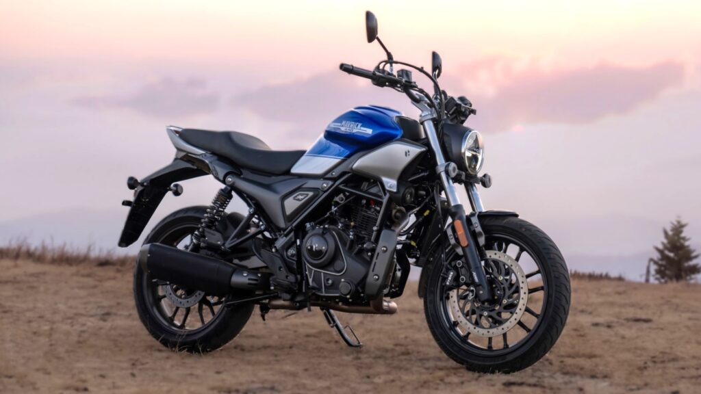 Hero Mavrick 440 Blue Color