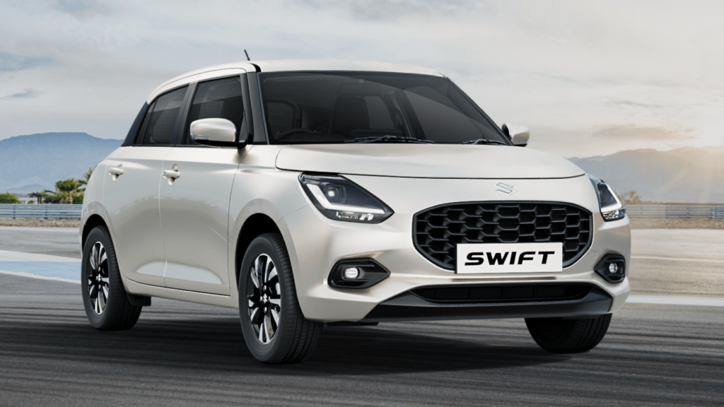 Swift S CNG white